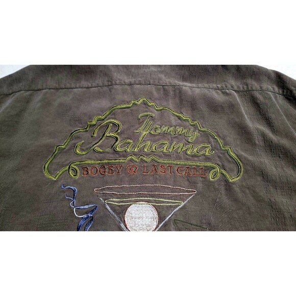 Tommy Bahama Relax 100% Silk Bogey & Last Call Golf Martini Tropical $198 MSRP - Picture 15 of 16